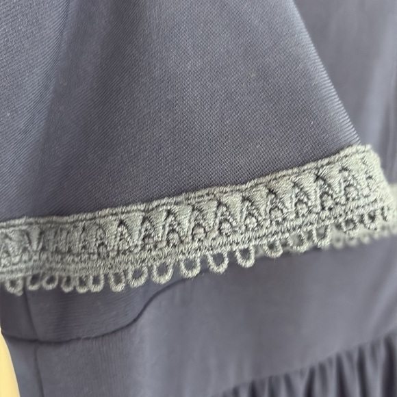 Eliza J Boho Tiered Maxi Dress Size 6 - Picture 8 of 8